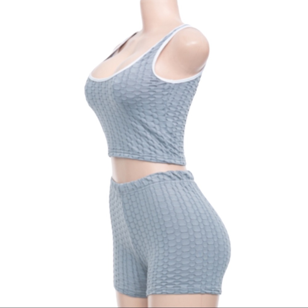 Crop top & shorts set